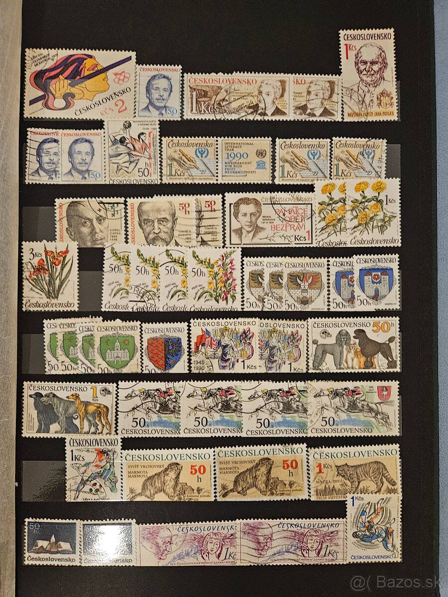 album známok Československo - 3