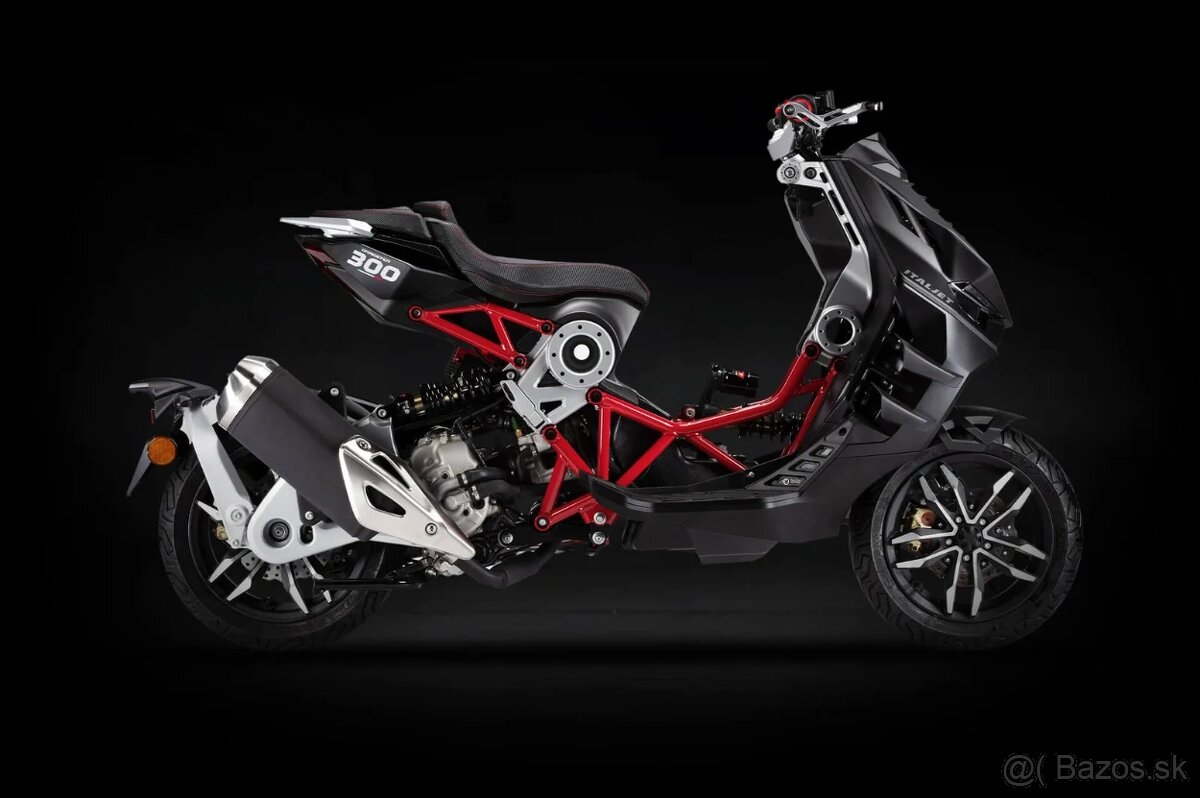 ITALJET DRAGSTER 300 BLACK - 3