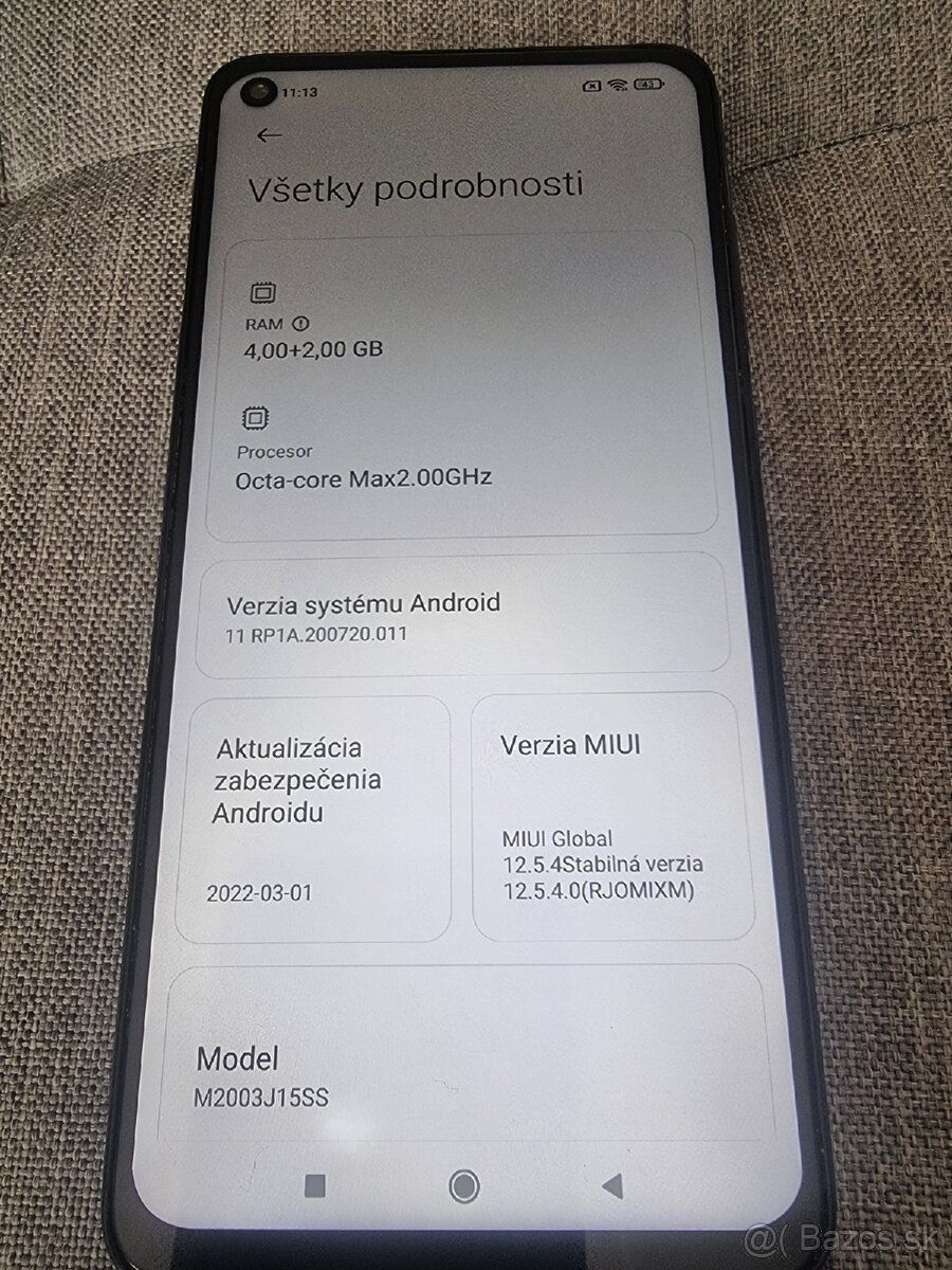 Xiaomi redmi note 9 -128GB - 3