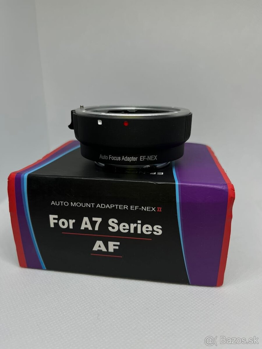 Redukcia Sony e-mount do Canon EF - 3