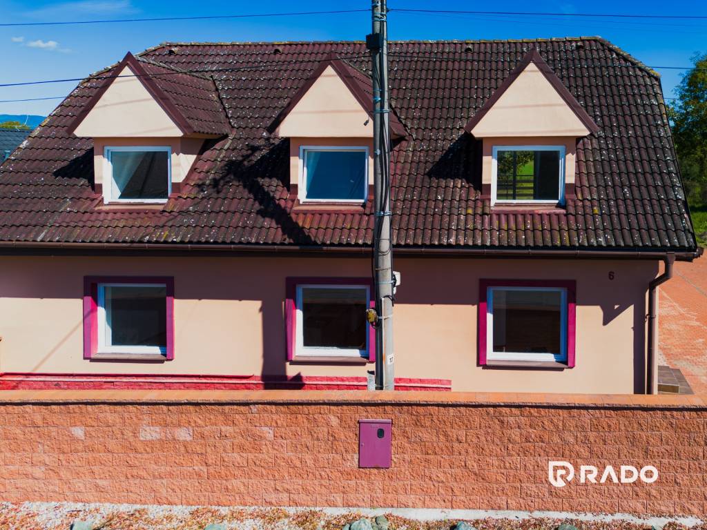 RADO | 6-izbový rodinný dom, pozemok 516m2, garáž 20 m2 | H - 3