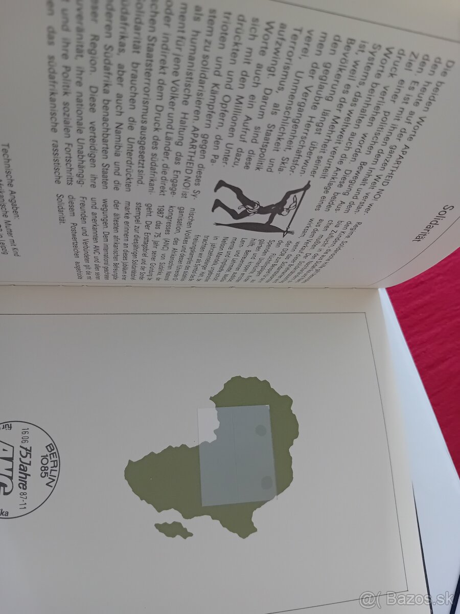 Známky album DDR - 3