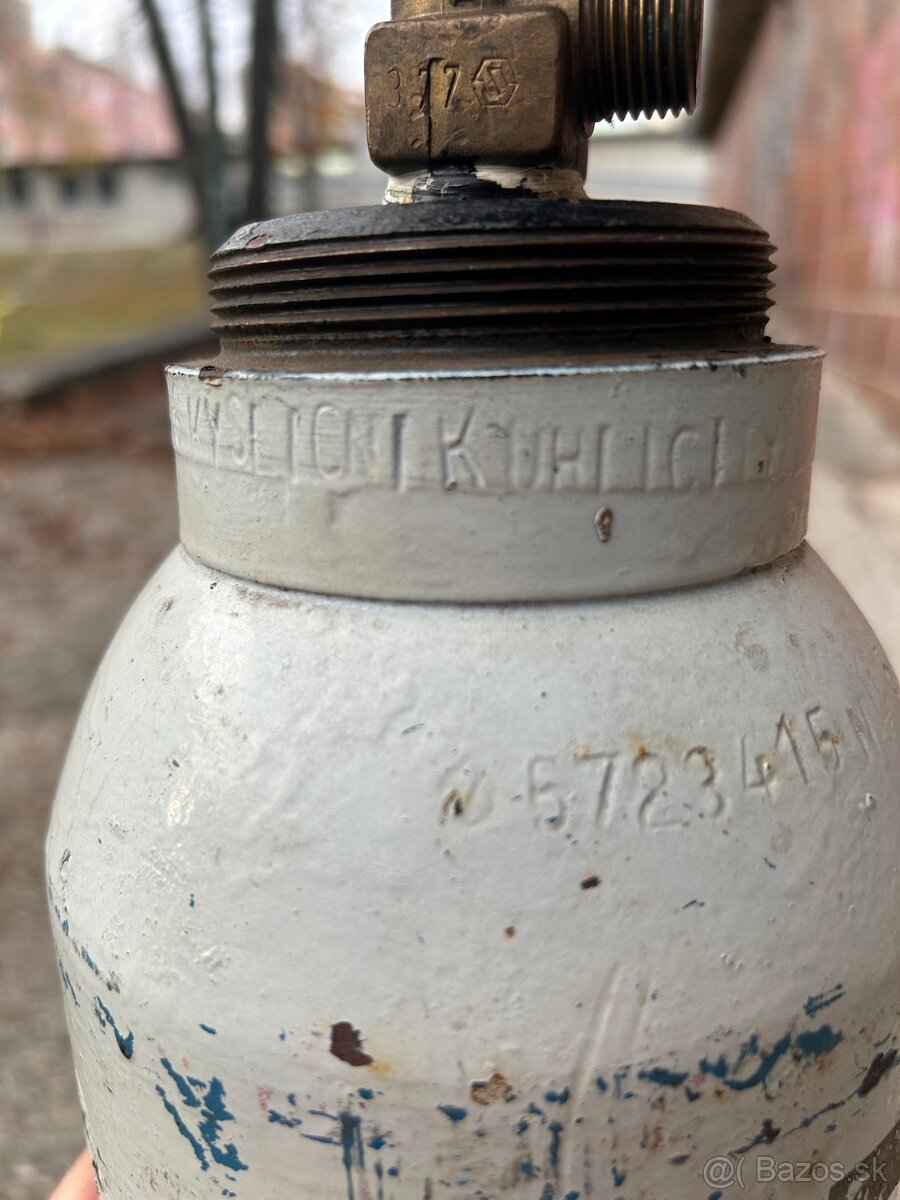 Predam 6 litrovú kyslikovu flasu - 3