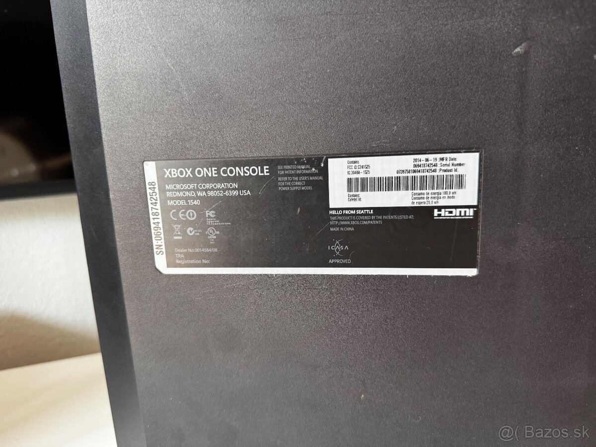 Predám Xbox ONE 500GB s mechanikou na disky - 3