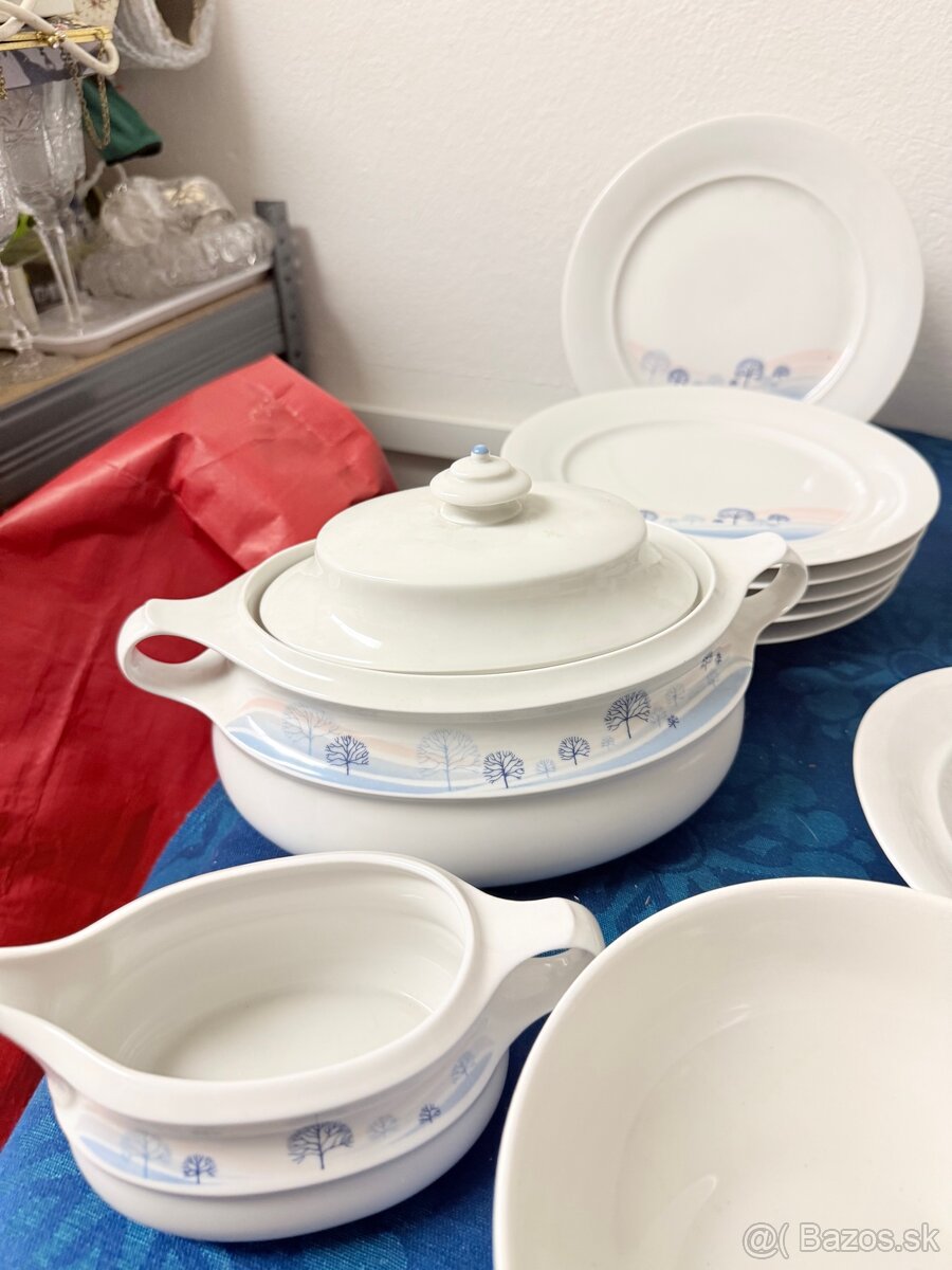 Obedova a kavova suprava Villeroy Boch Gallo jemny porcelan - 3