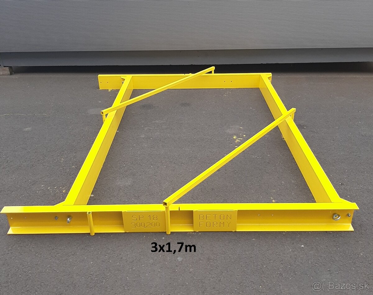 Formy na silniční panely, forma na beton - 3