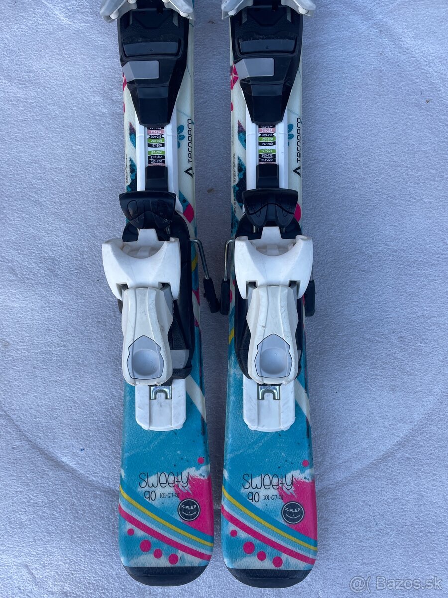 detské lyže TecnoPro Sweety 90cm - 3