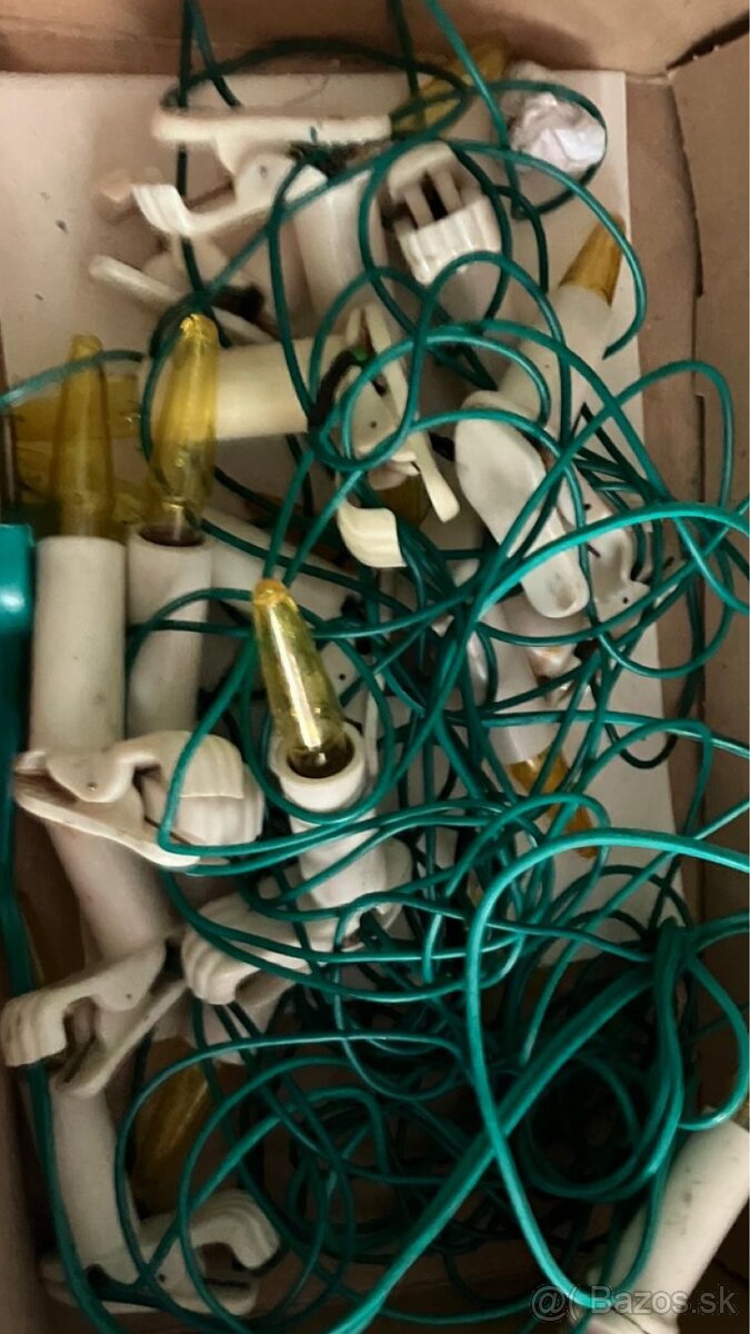 Vianočné svetielka staré - 3