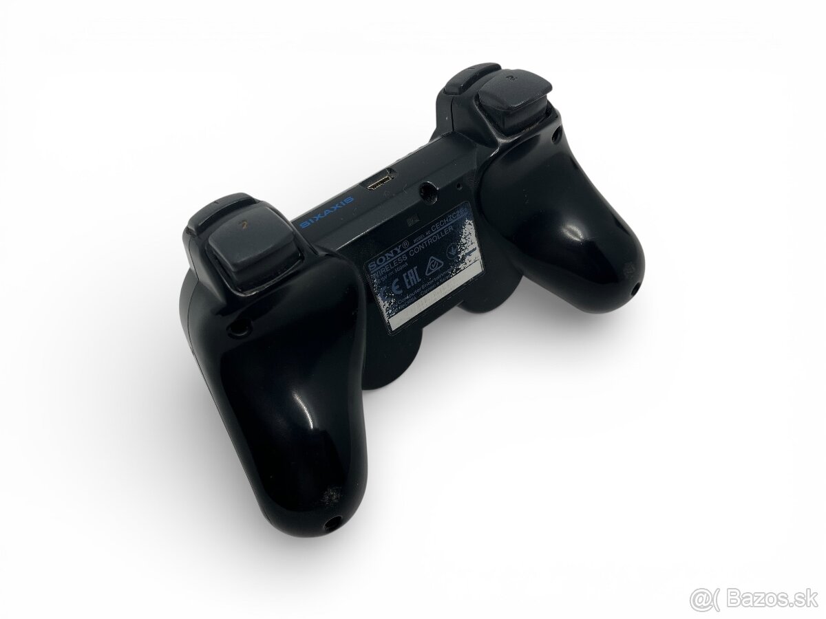 2x ovládač na PS3 – Originál Sony DualShock 3 + náhrada - 3