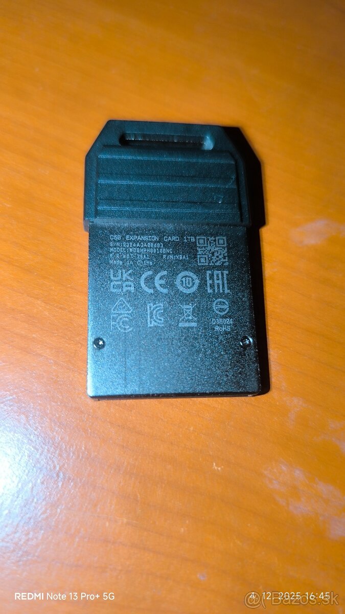 Wd c50 black Xbox card karta 1TB - 3