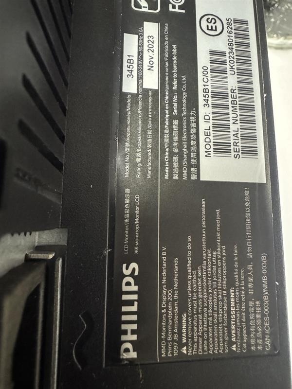 LCD monitor Philips B34B1 diely - 3