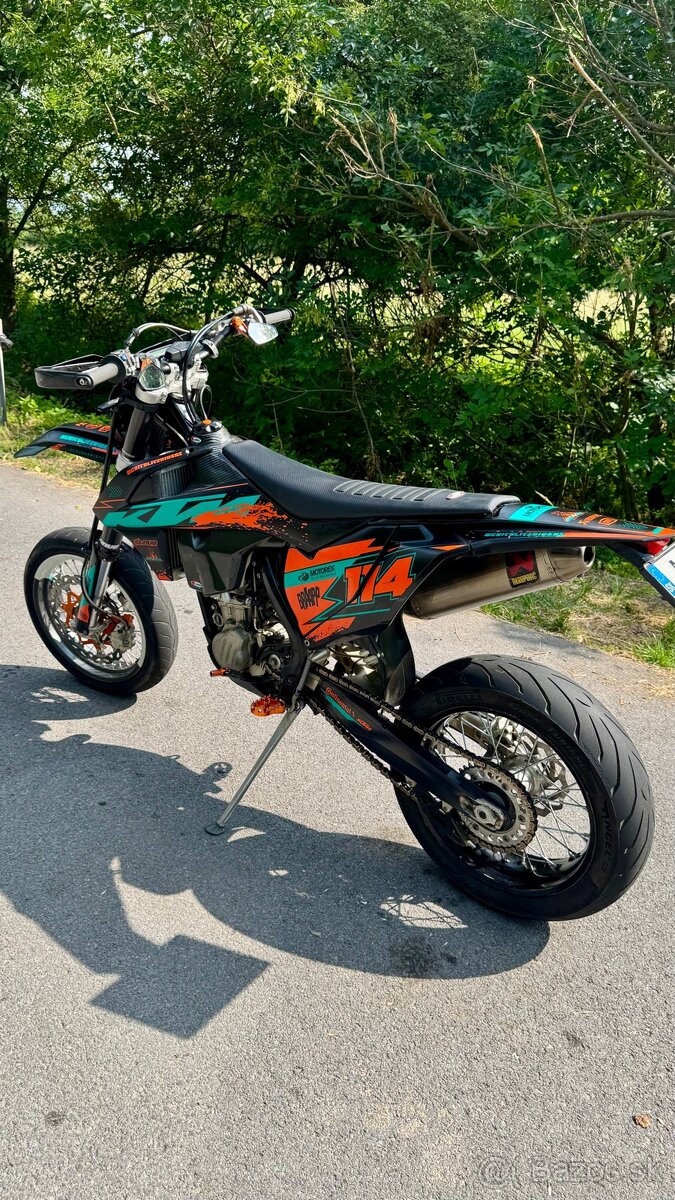Ktm exc-f 450 tp+spz supermoto