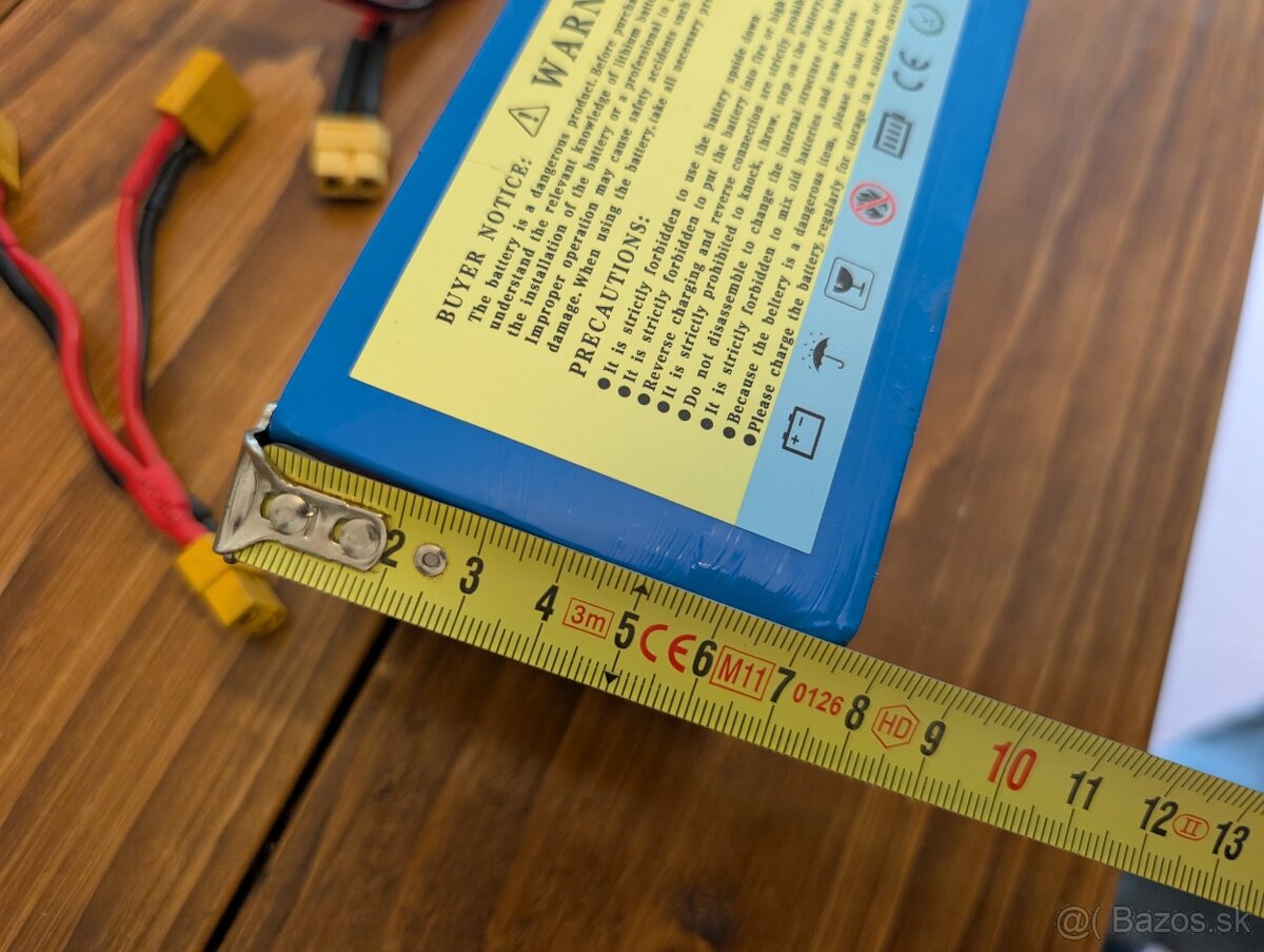 batéria 42v nabitá , 15Ah nová , články 21700 Liitokala - 3