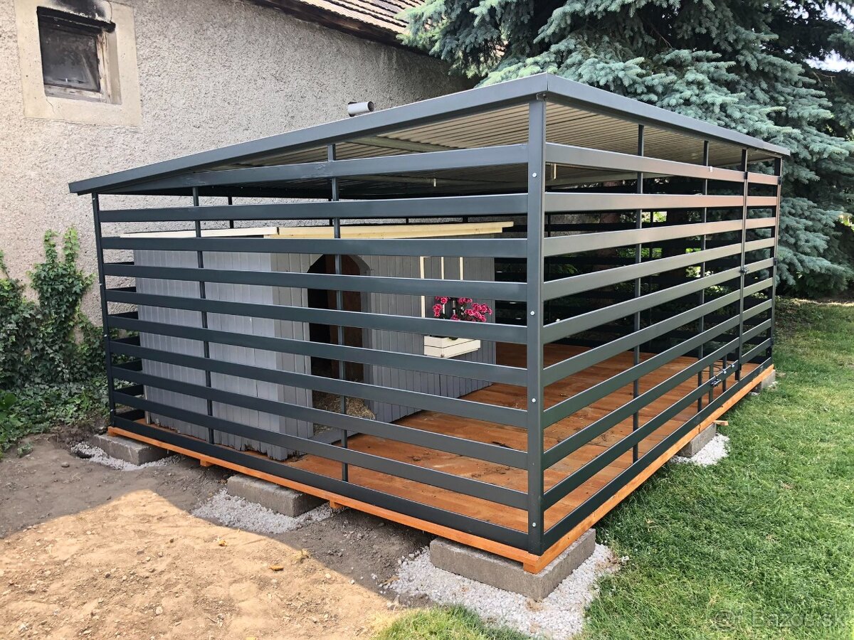 Moderná voliéra pre psa – kombinácia pevnosti a štýlu - 3