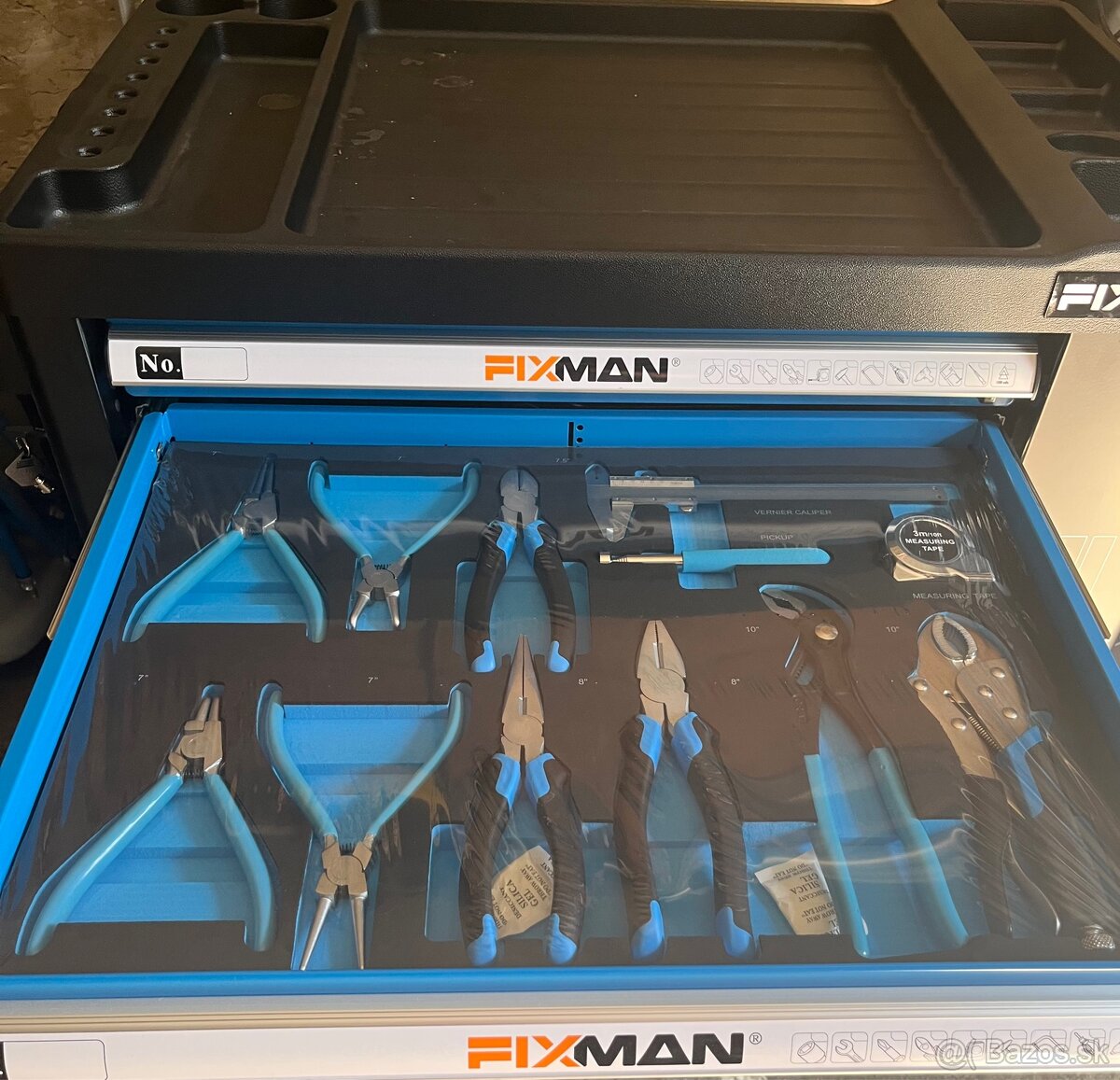 Montážny vozík Fixman F7 so 7 zásuvkami - 3