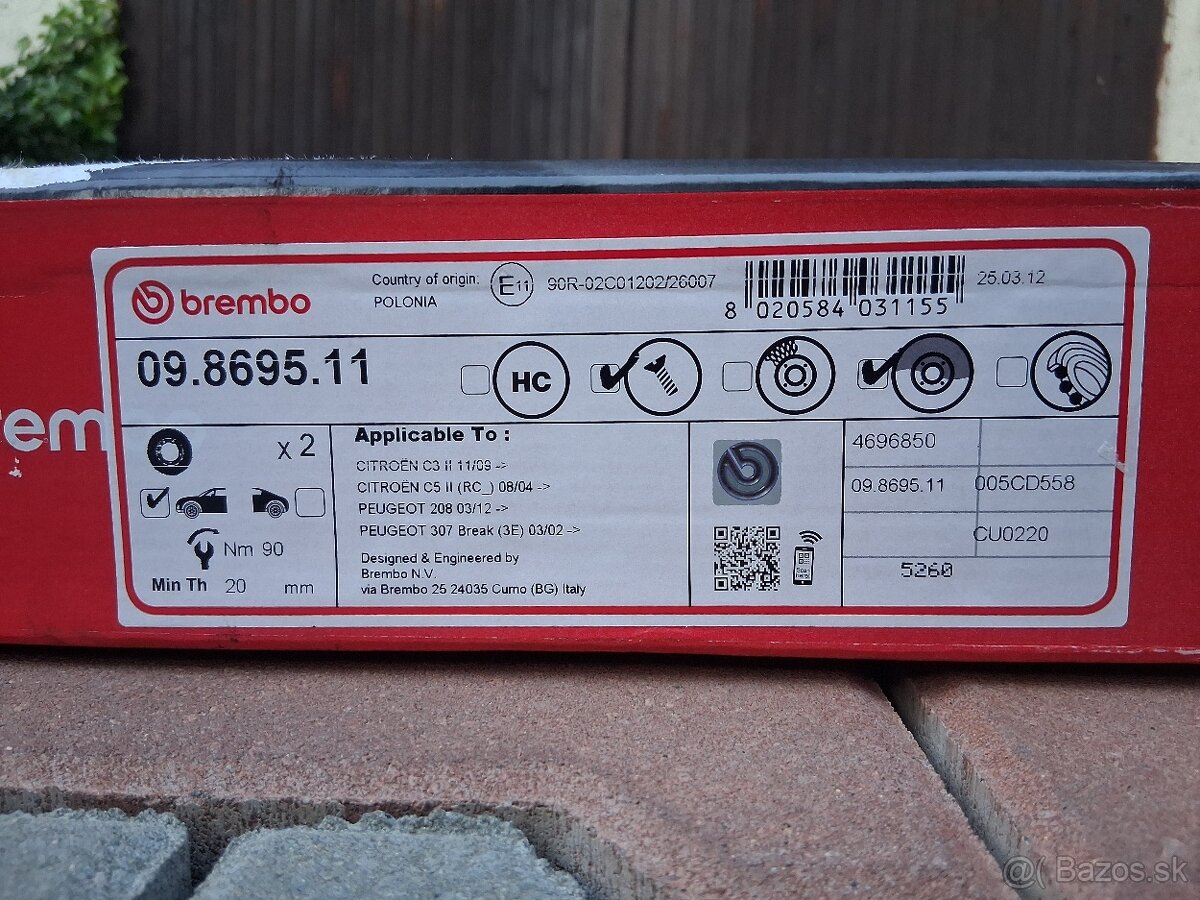 Citroen Xsara Picasso - nové predné brzdy - 3