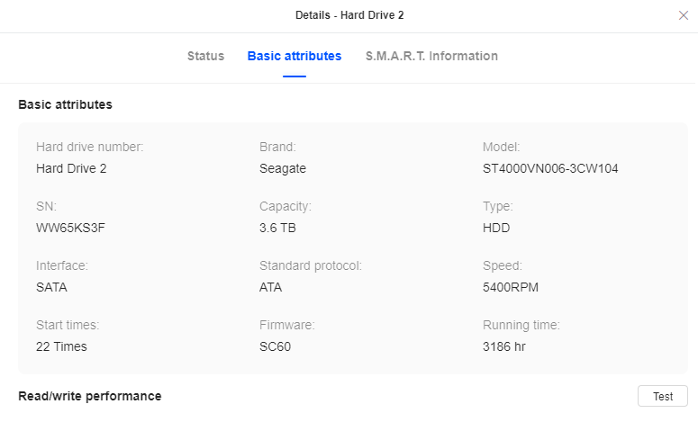 Seagate IronWolf 4TB , HDD - 3