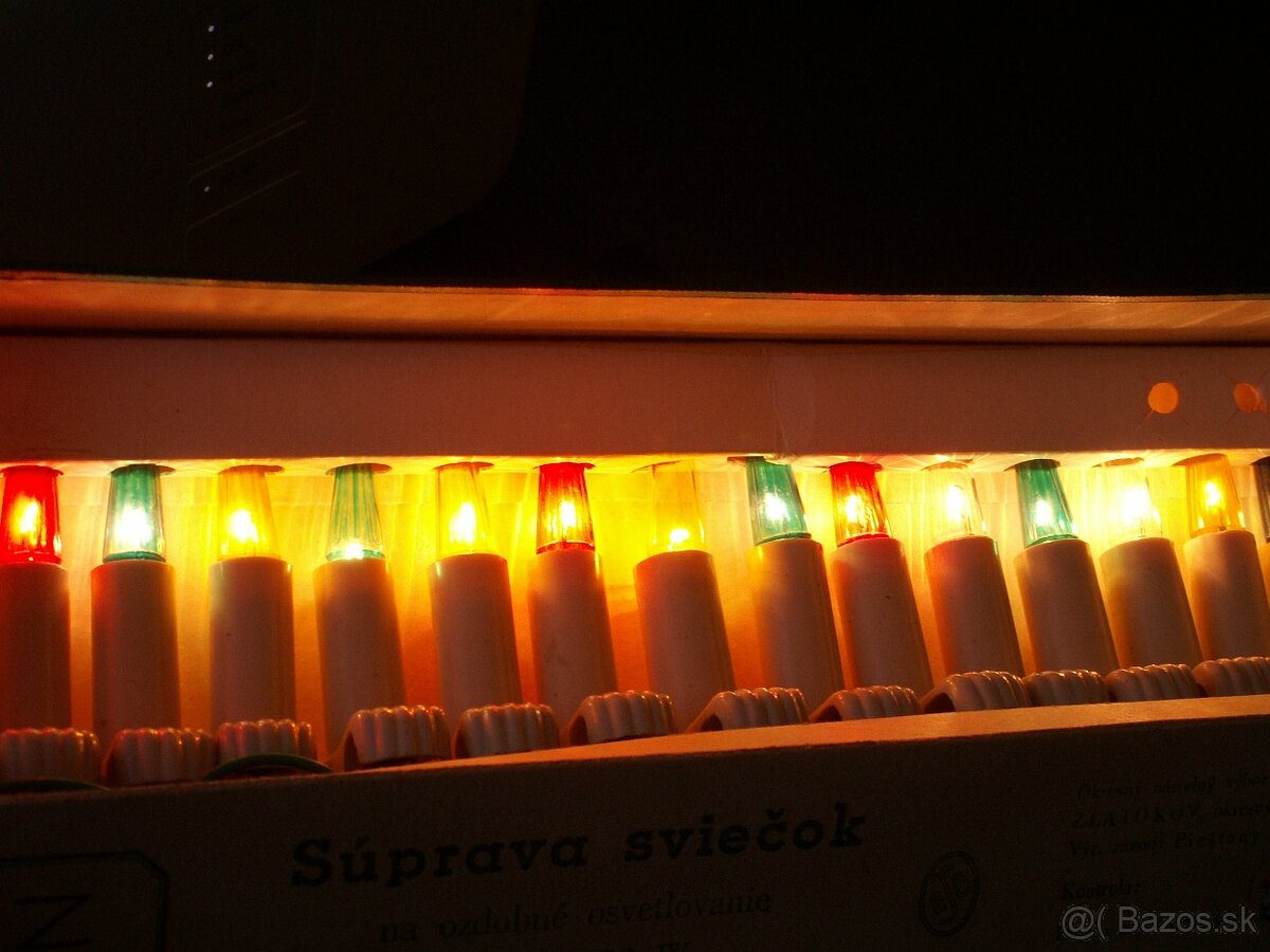 Vianočné osvetlenie RETRO rok 1964. - 3