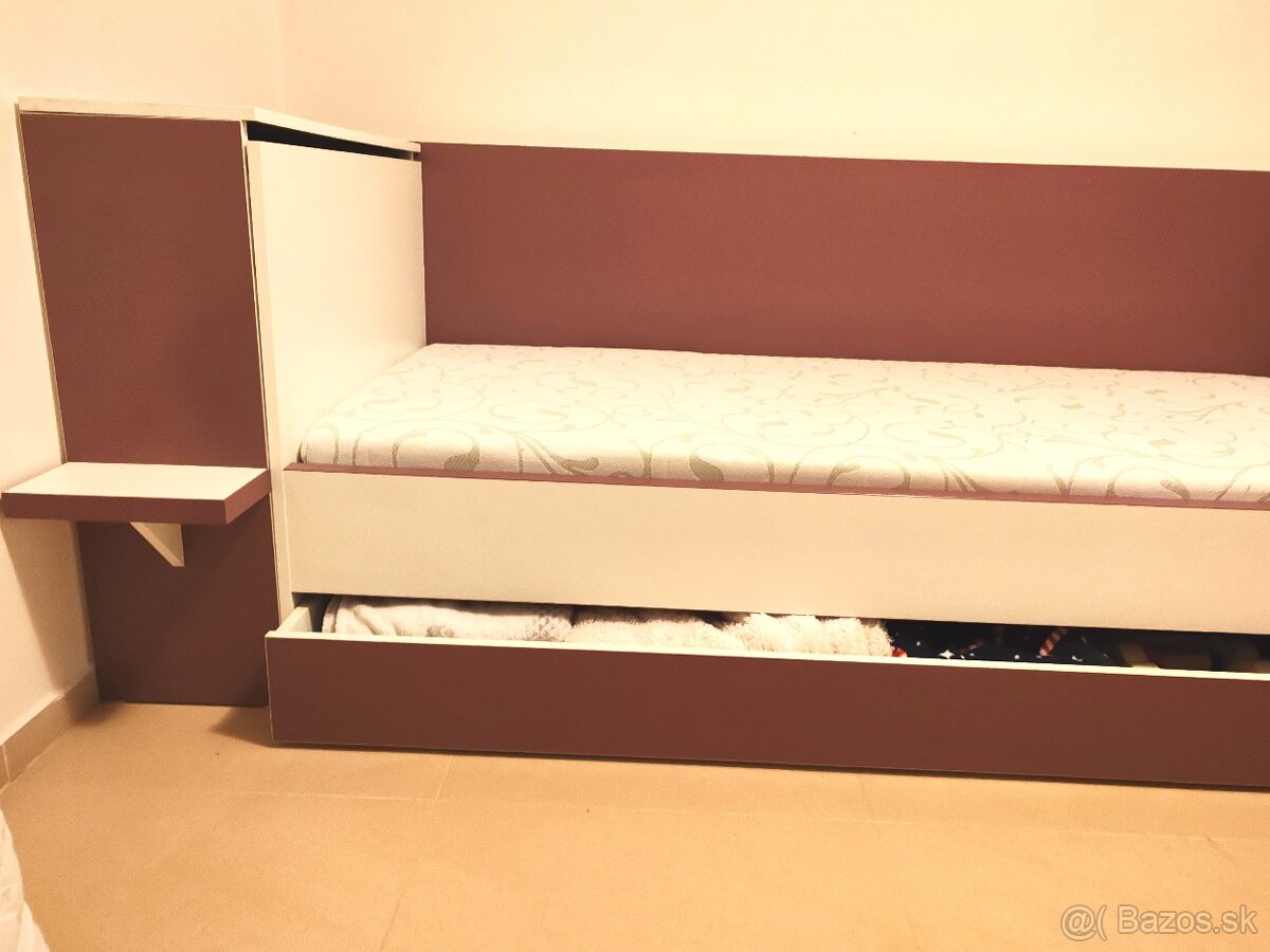 Posteľ s úložným priestorom - 3