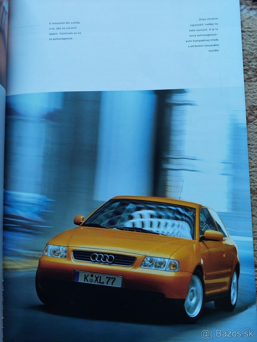 🚗 Zberateľský prospekt Audi A3 1. generácia 🏁 - 3