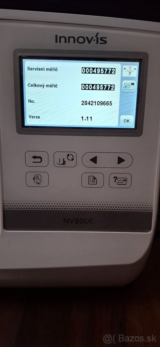 Vyšívací stroj Brother Innov-is NV800E - 3