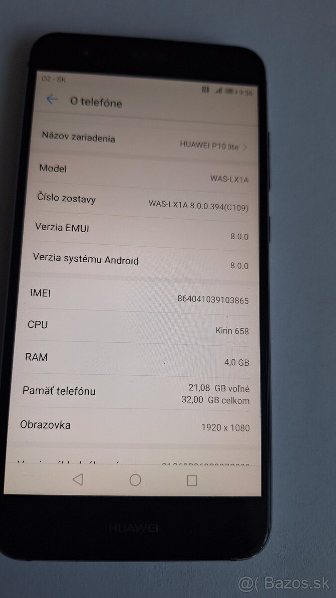 Huawei P10 lite 4/32GB android 8 - 3