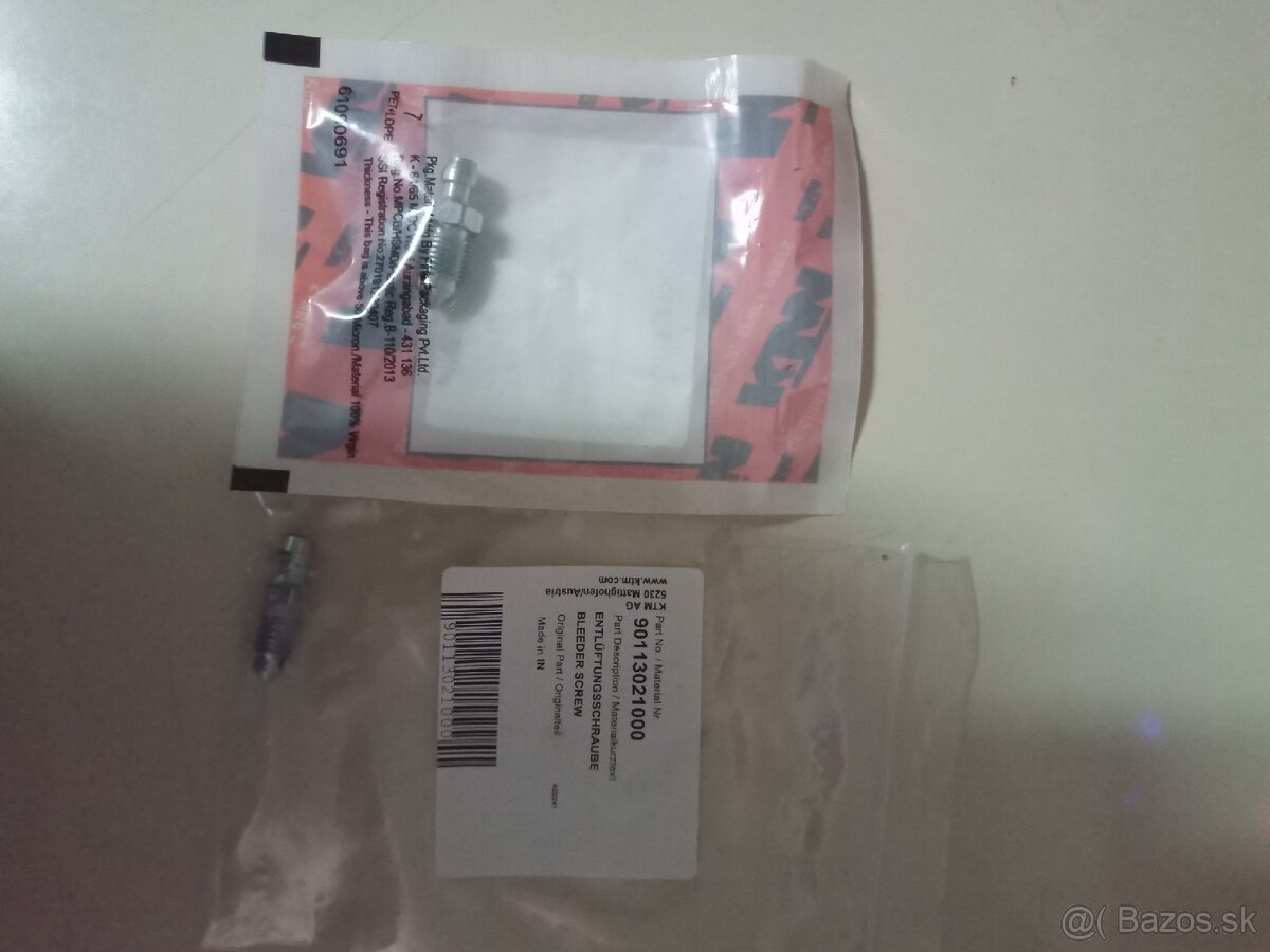 Predám brzdové doštičky KTM duke 390 - 3