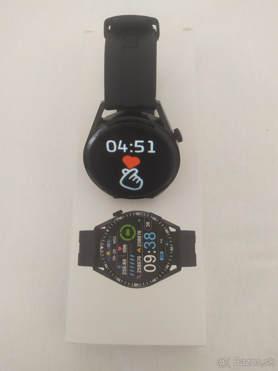 Inteligentné hodinky GT4, možnosť volania - 3