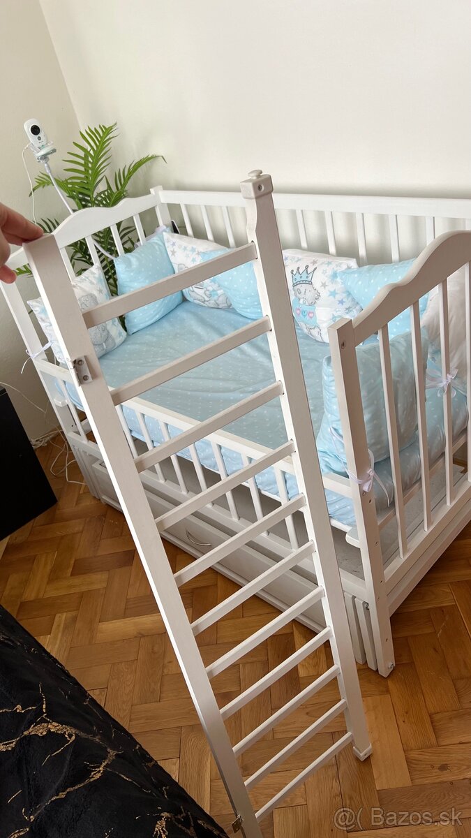 Detska postieľka + matrac - 3