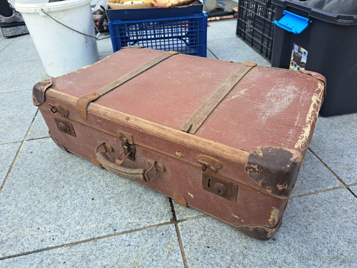 Kožené retro kufre - 3