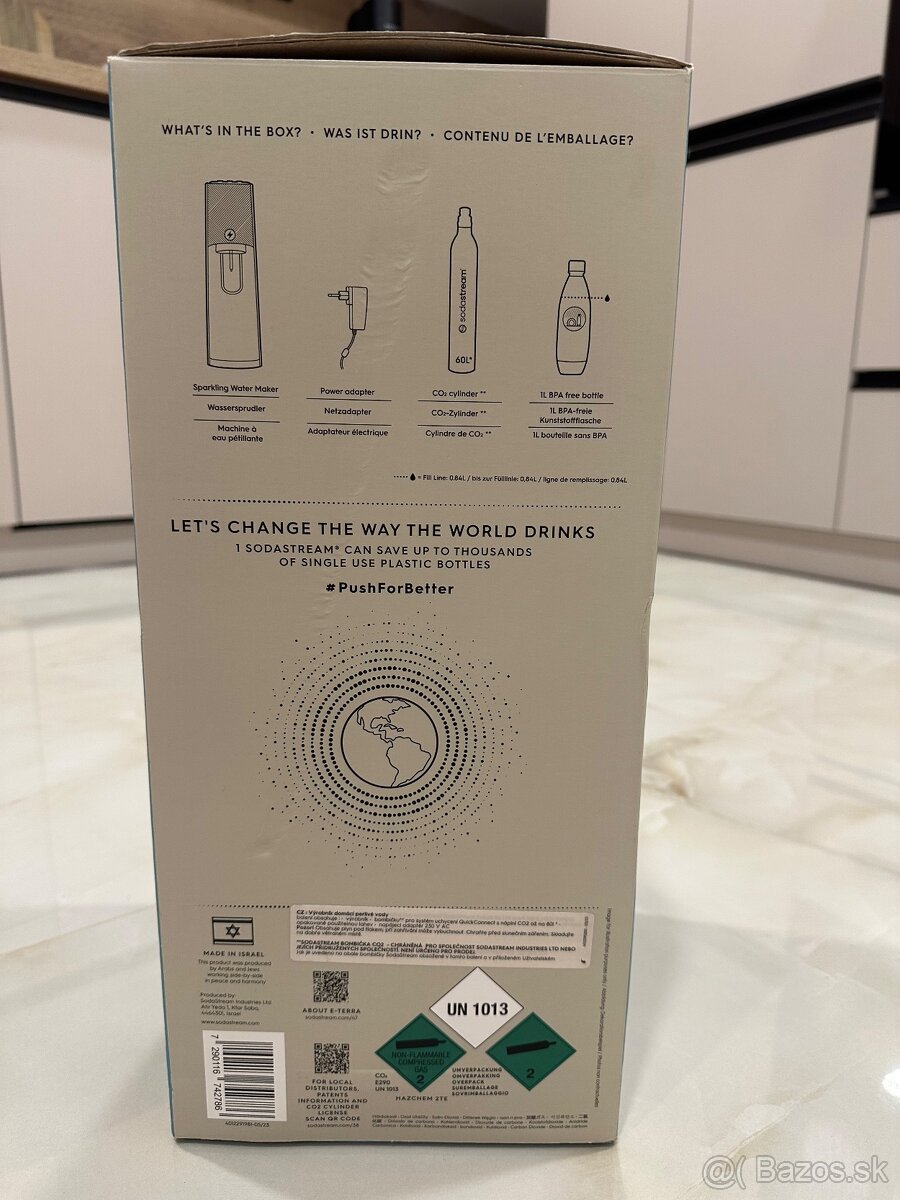 Sodastream E- terra black - 3