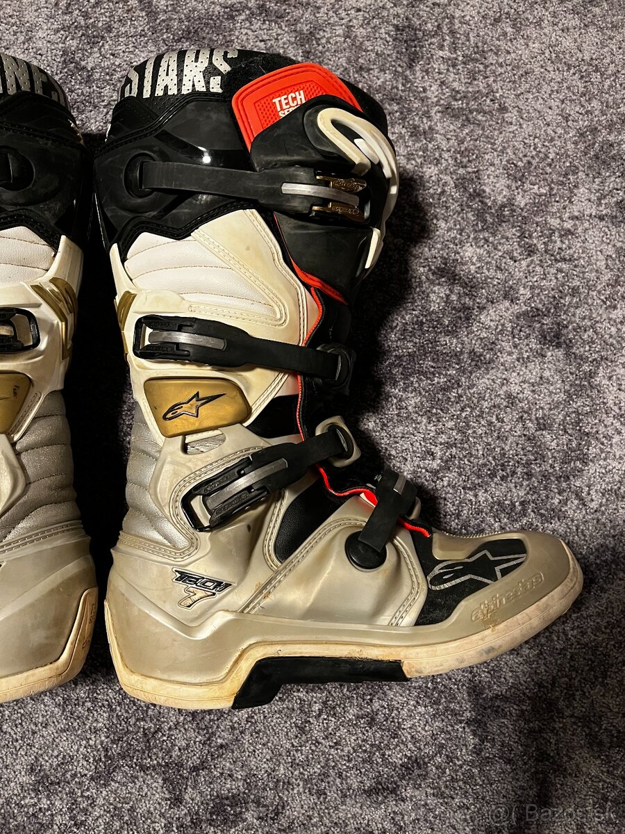 MX enduro boty Alpinestars Tech7, velikost 45,5 - 3