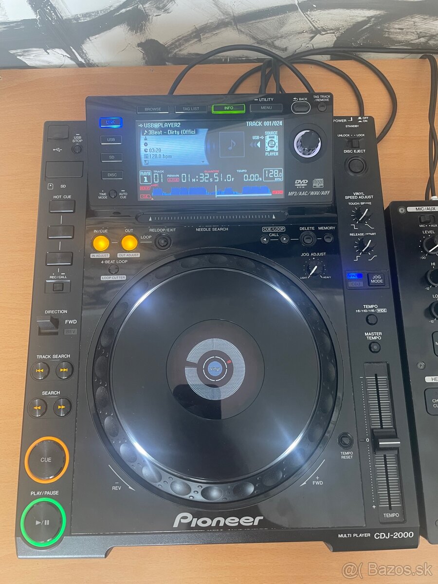PIONEER Cdj 2000 + Mix Djm 350 - 3