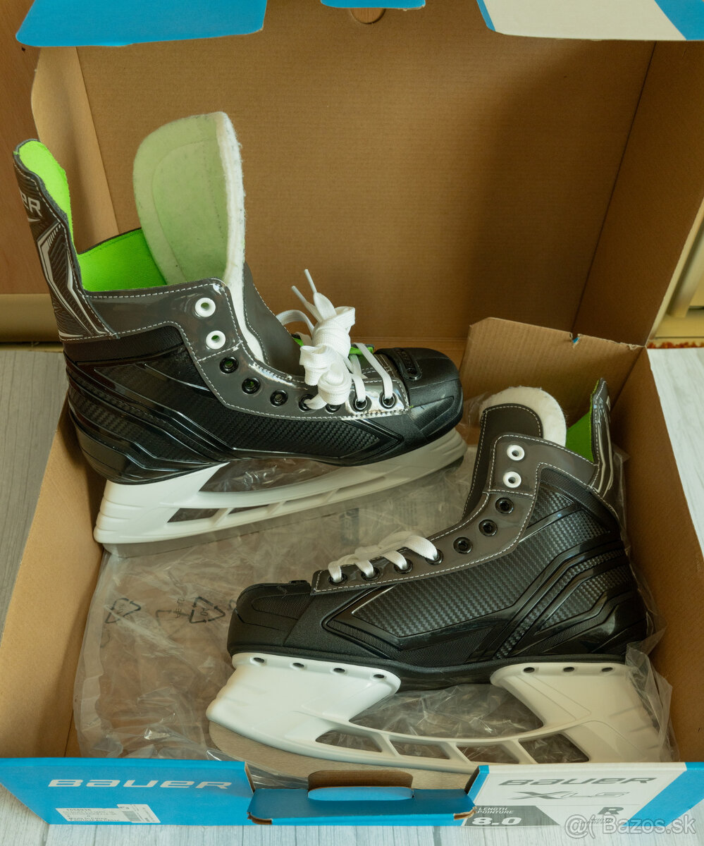 Predám korčule BAUER X-LS Senior veľkosť 8 - 3