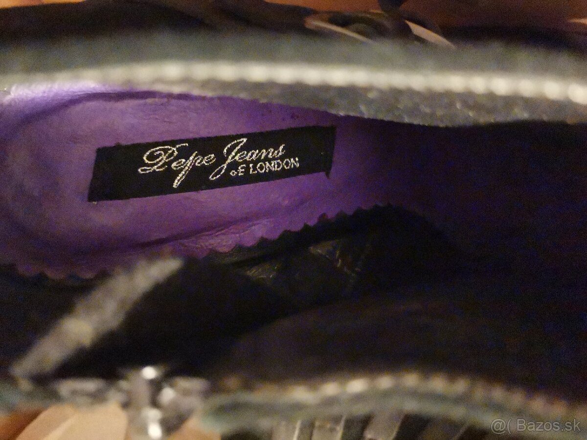 Kožené topánky Pepe Jeans - 3