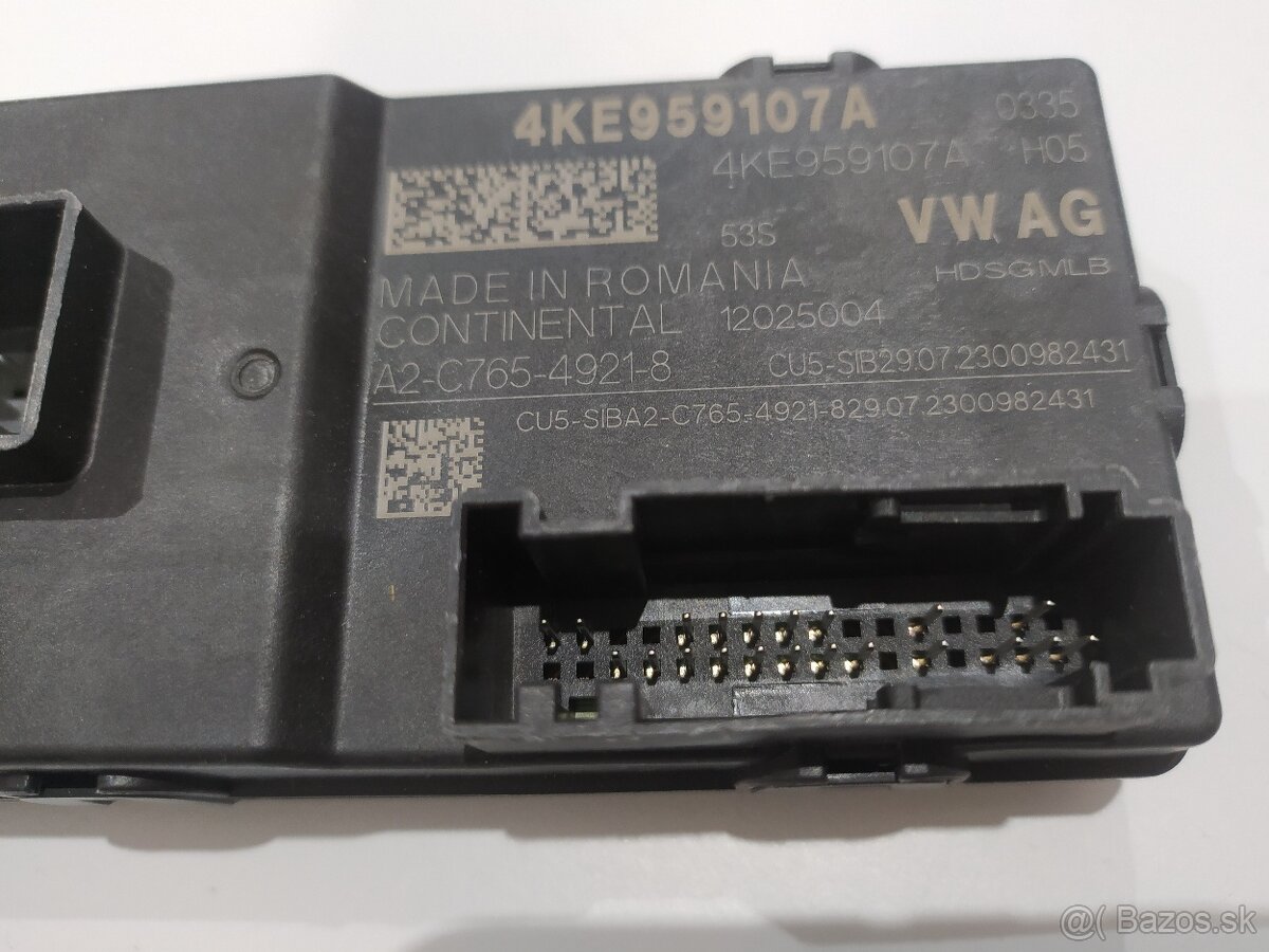 Riadiaca jednotka kufrovych dverí Audi VW 4KE959107A - 3