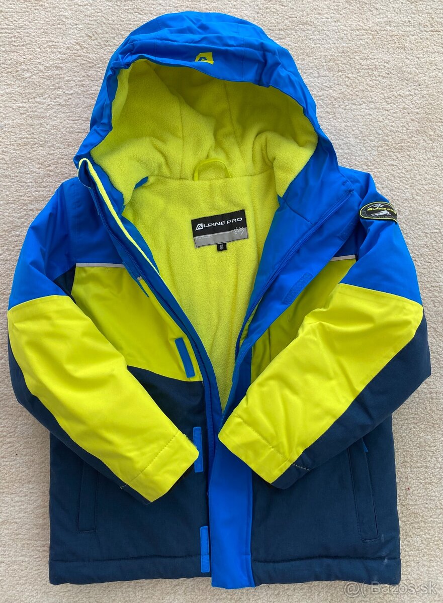 Detská lyžiarska bunda ALPINE PRO, veľkosť 116-122 - 3