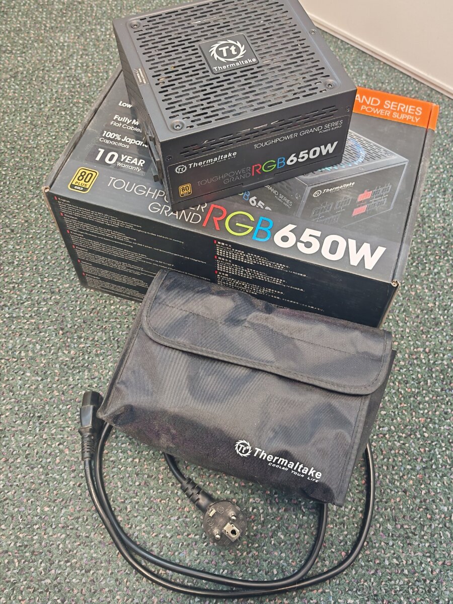 ✅ Zdroj 650W Thermaltake Grand RGB 80 Gold plus - 3