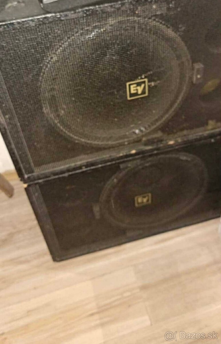 2x Electro voice sub + koncák - 3