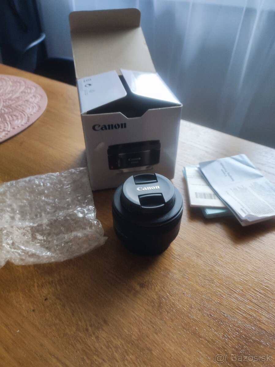 Objektív Canon EF 50 mm f/1.8 - 3