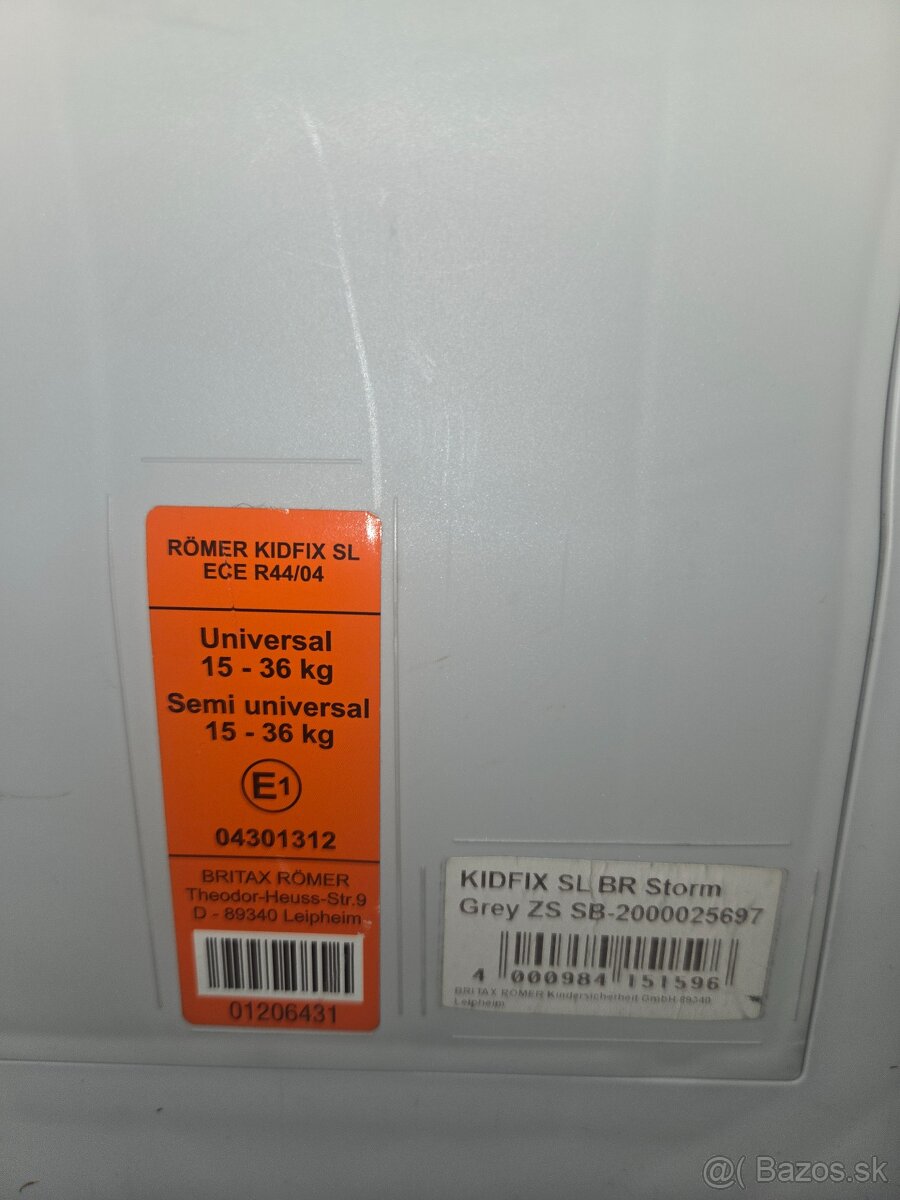 Autosedačka Britax Römer - 3