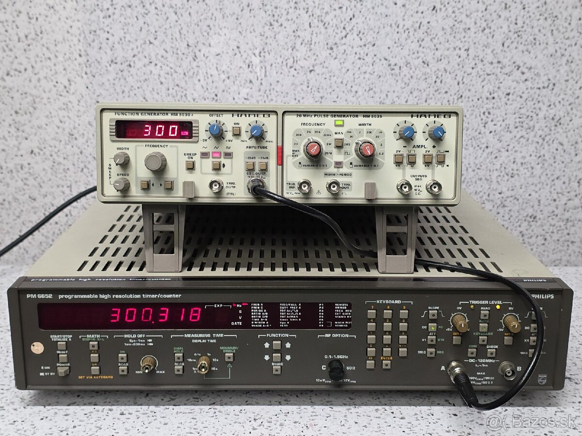 Philips PM6652 》programmable high resolution timer/counter - 3