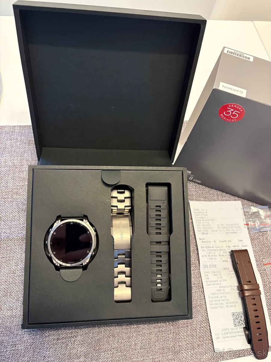 Garmin FENIX 8 SAPPHIRE TITANIUM BAND - 3