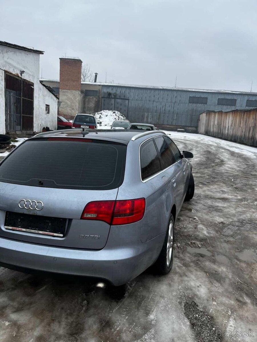 Diely Audi A6 C6 V6 2.7TDI 132kw Multitronic - 3