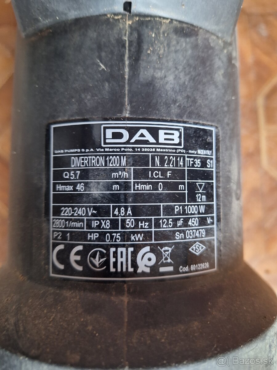 DAB DIVERTON 1200 - 3