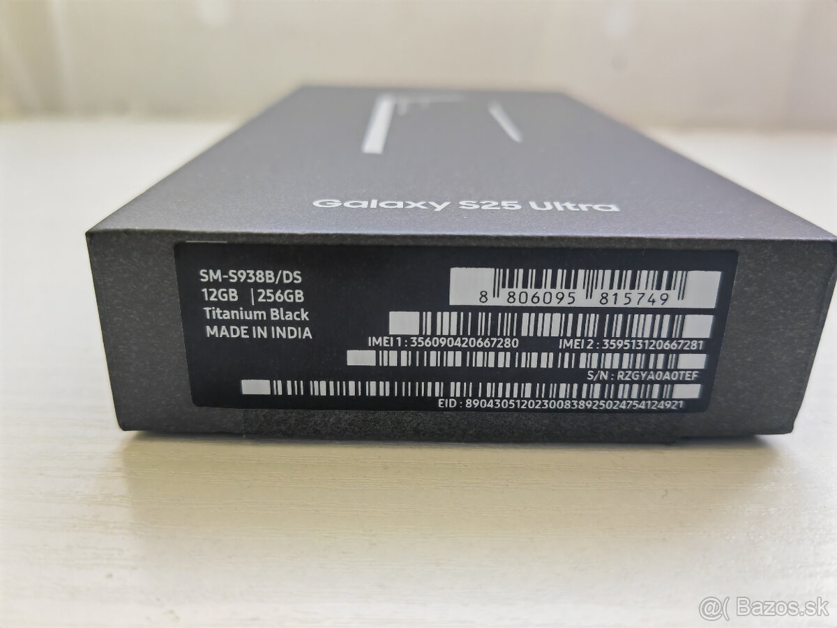 Samsung S25 Ultra Titanium Black - 3