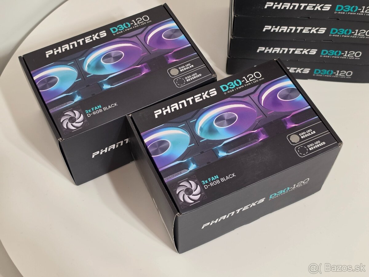 Phanteks D30-120 Black PWM - Regular / Reverse - 3