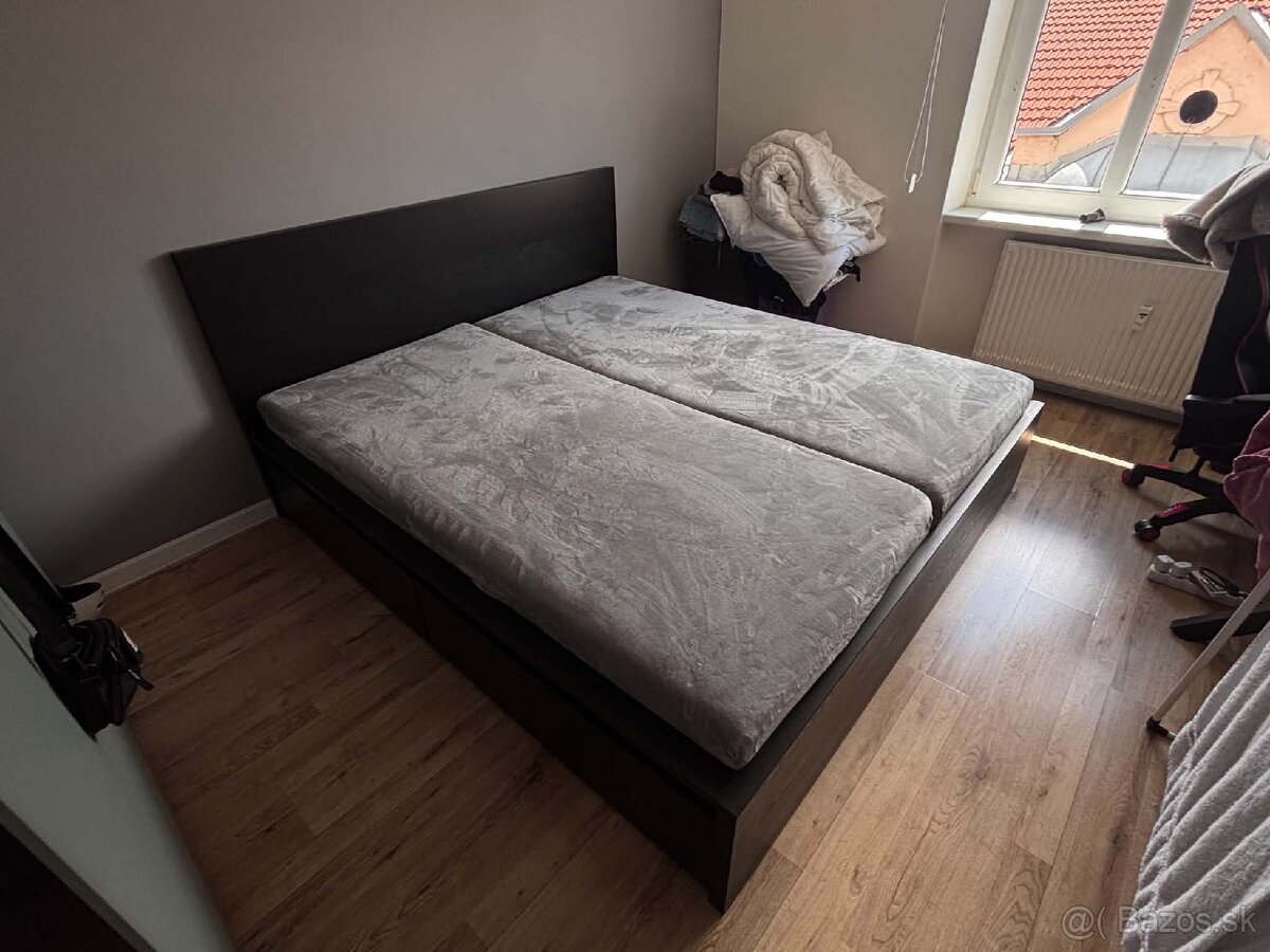 POSTEĽ MALM 180 x 200 IKEA - 3