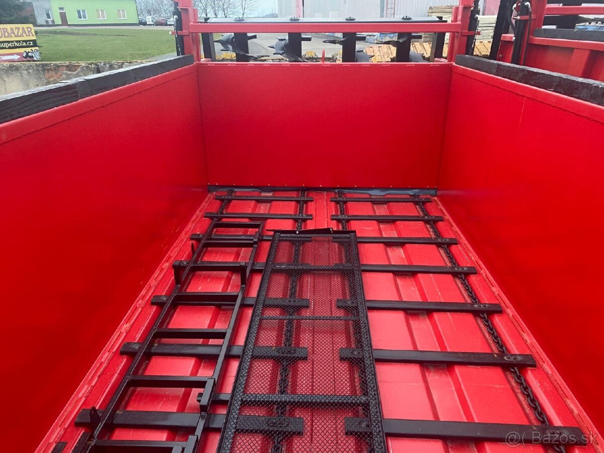 Rozmetač - rozmetadlo statkového hnoje - statkové mrvy LMR P - 3