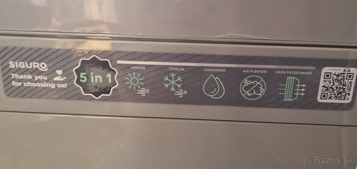 Ochladzovač vzduchu Siguro FC-H35 5 in 1 - 3